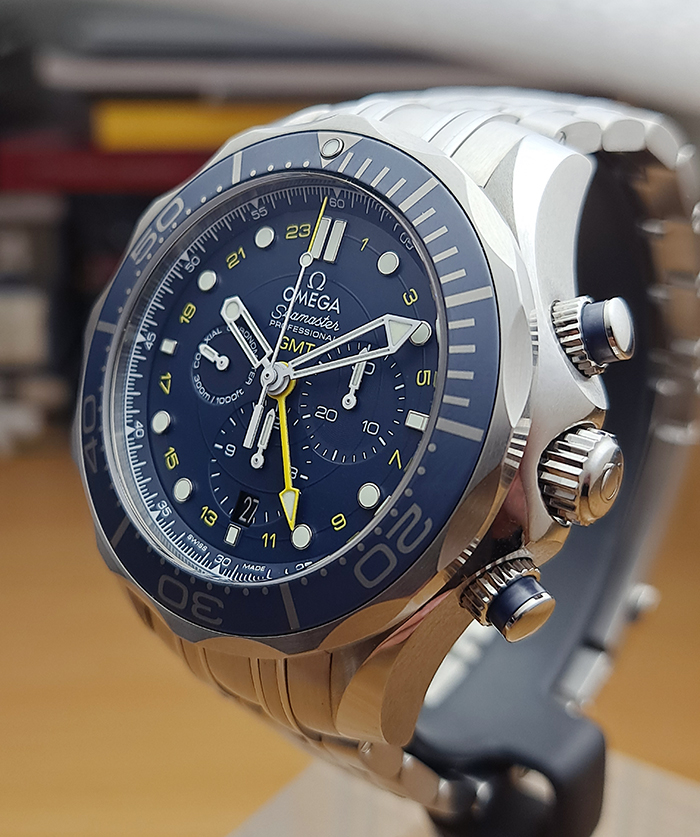 Omega Seamaster Co-Axial Diver GMT Ref. 212.30.44.52.03.001